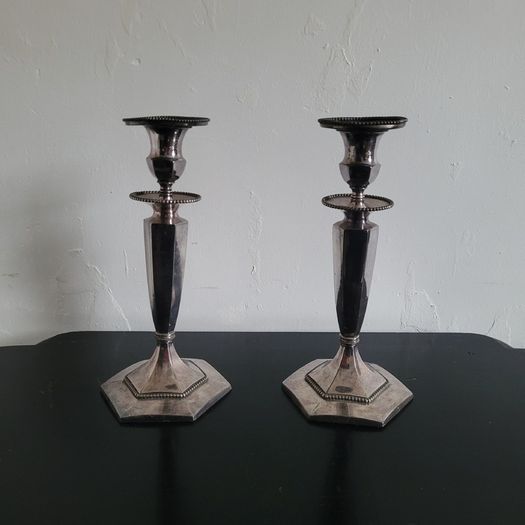 Art deco candlesticks