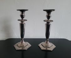 Art deco candlesticks