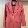 Retro Miss Sixty pink belted blazer. Size L/ 40 / 12 Image 3
