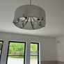 Beautiful light fitting with chrome detail Image 2