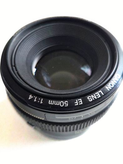 Canon EF 50mm f/1.4 USM Prime Lens