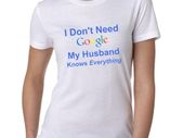 I don't need google T-shirt TEE TOP SHIRT