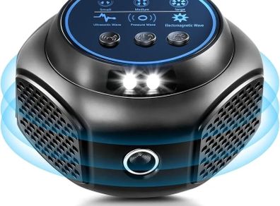 Ultrasonic Pest Repeller Rodent Repellent Ultrasonic Plug in with 360 Mice Repellent Indoor& 4 Modes Ultrasonic Mouse Repellent Mice Deterrents for Home House Warehouse Garage Basement