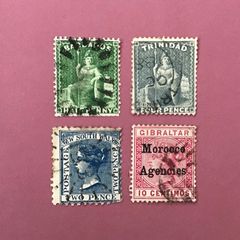 British Commonwealth Queen Victoria Stamps