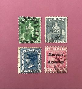 British Commonwealth Queen Victoria Stamps