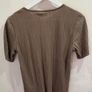 VILA Crinkle Taupe Top Size M! Image 4
