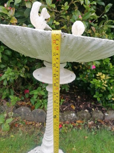 Cast Iron Bird Bath Victorian Style