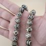 Antique Burmese Pumtek Pyu Petrified Wood Beads Necklace 24 inches 11-19mm Beads Size Image 10
