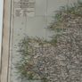 1898 Antique Map of Ireland - Framed Original Times Atlas Plate No. 23 Image 5