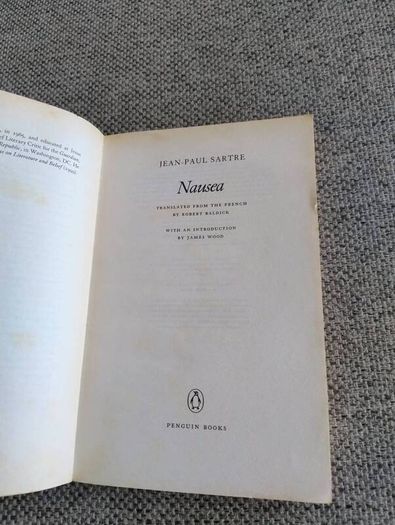 Nausea by Jean Paul Sartre 2000 paperback Penguin Books in good condition with some signs of wear on the cover see photos FREE STANDARD POSTAGE INCLUDED