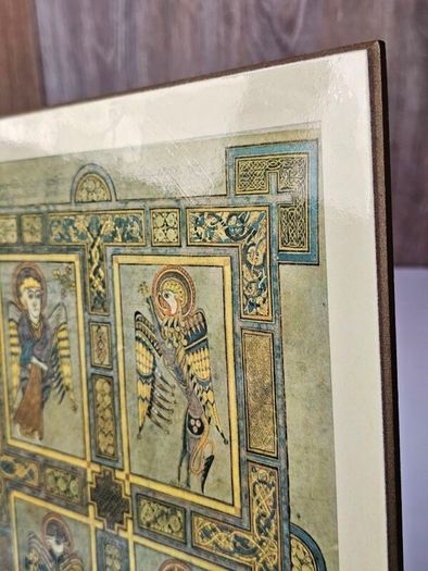 Printed Icon of Book of Kells "Four Evangelists"