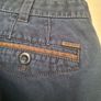 mens MEYER CHICAGO jeans trousers chinos navy Size W 40 L 30 Image 3