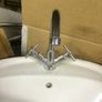 Inset Bathroom Basin / Sink with Mixer Tap - Perfect Condition Image 2