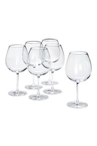 6 Wine Glasses