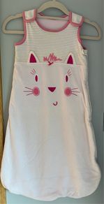 Dunnes Stores Pink Baby 2.5 Tog Sleep Bag 12-18 months EUC