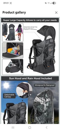 Baby Backpack Carrier
