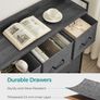 Industrial design with 7 drawers (Slate grey anthracite) FREE P&P Image 4