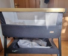 Bedside crib, sheets, sleep sack, baby bath, Bumbo, bouncers