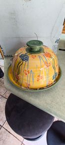 Belinda Brayshaw Cheese Dome Signed.