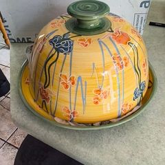 Belinda Brayshaw Cheese Dome Signed.