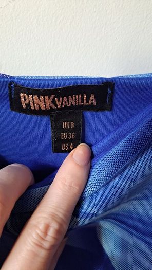 Ladies blue dress (Pink Vanilla)