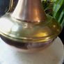 Vintage Copper and Brass Ewer Pitcher. Very large 47cm Image 6