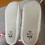 a pair of Carolyn Donnelly embroidered dog-themed mule slippers Image 2