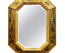 Mid-century chinoiserie mirror