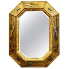 Mid-century chinoiserie mirror