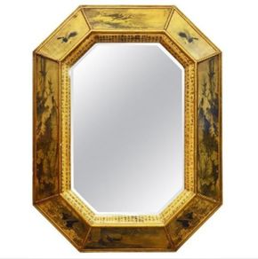 Mid-century chinoiserie mirror