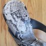 Sandals Snakeskin Size 6 Image 6
