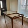 Domitalia extendable glass dining table. Image 3