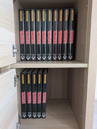 Complete Vampirella Archives 15 Volume Hardcover Comic Book Set, Omnibus Library edition