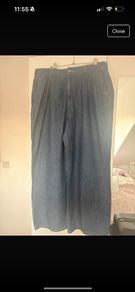 M&S wide leg jeans