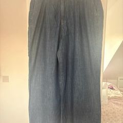 M&S wide leg jeans