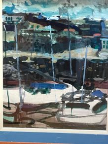 charles Cullen harbour landscape