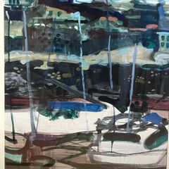 charles Cullen harbour landscape