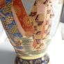 Large antique Kinkozan signed hand-painted Satsuma vases Image 8