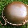 Vintage Hinged Hammered Copper CATAPLANA Portugal 10 1/2 inch Seafood Steamer Copper pan Image 8