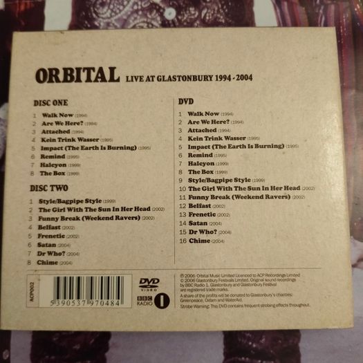 Orbital live at Glastonbury 1994-2004