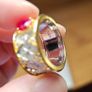 NEW - Natural stone with silver ring Image 4