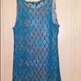 Kaktus long line floral knitted back top size M UK12 EU40 Postage included Image 4