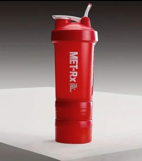 Protein Shaker Bottle with STORAGE
