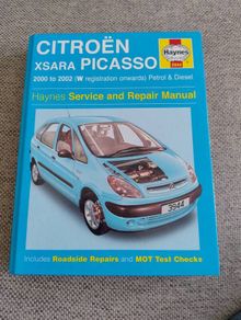 Haynes Citroen Xsara Picasso 2000 - 2002 petrol and diesel Service and Repair Manual in excellent condition with no issues FREE STANDARD POSTAGE INCLUDED