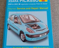 Haynes Citroen Xsara Picasso 2000 - 2002 petrol and diesel Service and Repair Manual in excellent condition with no issues FREE STANDARD POSTAGE INCLUDED