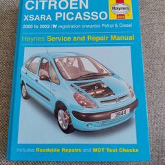 Haynes Citroen Xsara Picasso 2000 - 2002 petrol and diesel Service and Repair Manual in excellent condition with no issues FREE STANDARD POSTAGE INCLUDED