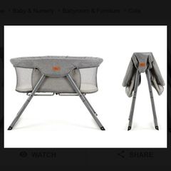 baby elegance foldable crib