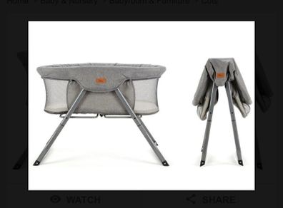 baby elegance foldable crib