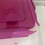 Large pink toy storage box Image 3