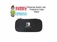 main image for ad Nintendo Switch Lite Console EVA Hard Protective Case Zip Cover Carry Bag Pouch Black